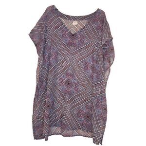 O'Neil bathing suit cover up purple size xs